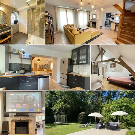 Maison Familiale Climatisee, Jardin Cinema Et Jeux Semesterbostad